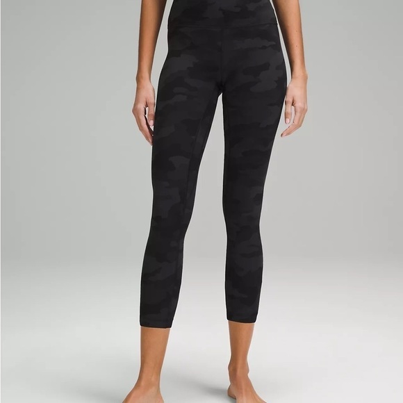 Lululemon Align Pant 26” Formation Camo Deep Coal Multi - 6 - Picture 2 of 7